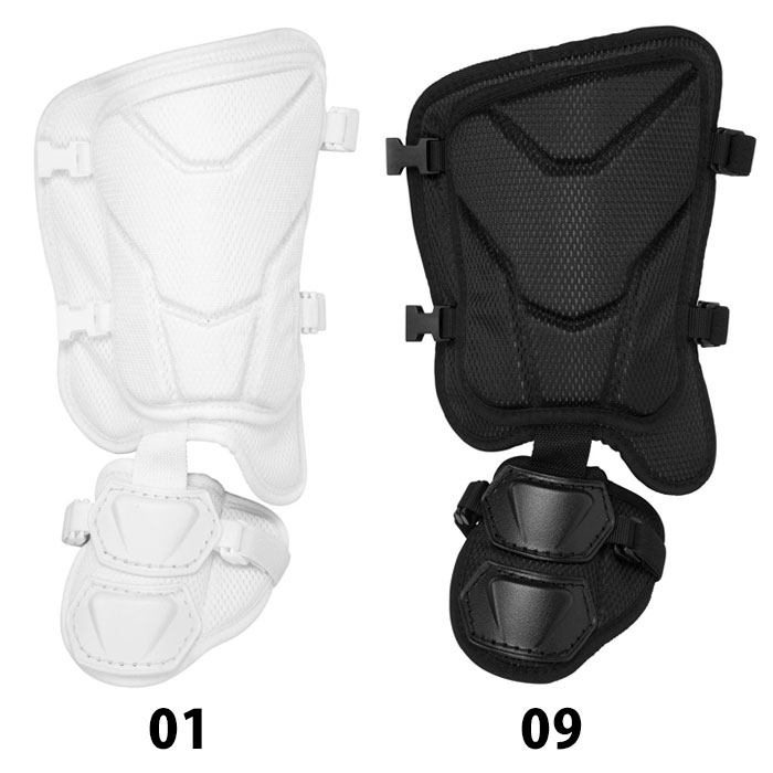 ミズノ フットガード パッド型 左打者用 高校野球ルール対応モデル