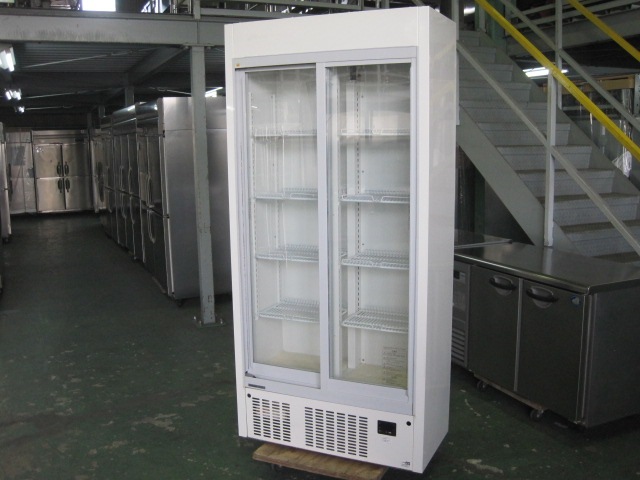 フクシマガリレイ】【業務用】【中古】 リーチイン冷蔵ショーケース
