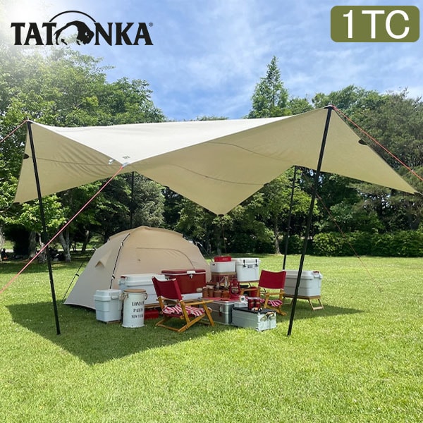 タトンカ Tatonka タープ Tarp 1 TC 425×445cm ポリコットン 撥水 遮光