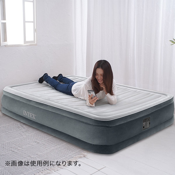 正規販売店】 インテックス INTEX エアーベッド ダブル 電動 67767