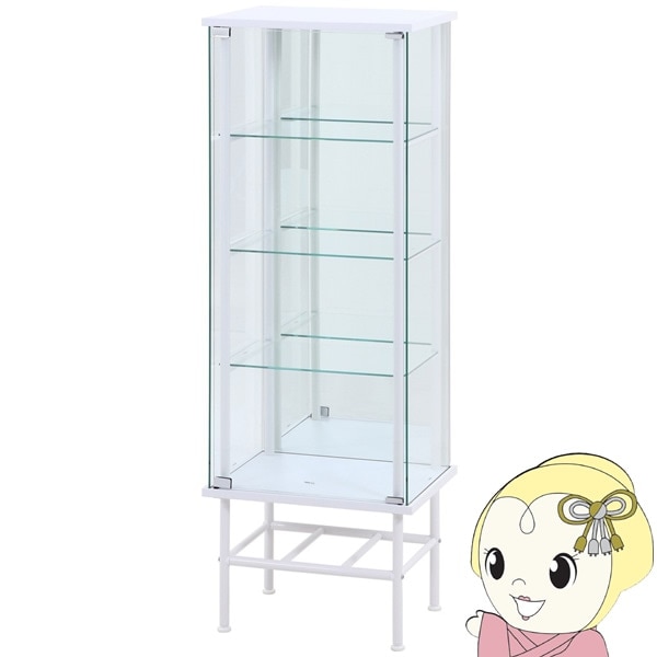 コレクションケース フィギュアケース 4段 幅48.6×奥行38.2×高さ142cm