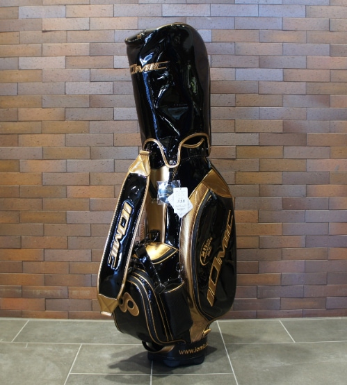 IOMIC 『20周年記念限定モデル キャディバッグ』 【ブラック×ゴールド