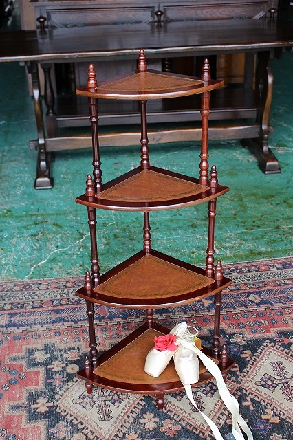 ☆在庫一掃セール☆ イギリスアンティーク家具 コーナースタンド