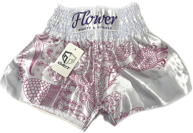 FLOWER MUAY THAI SHORTS PINK LINE 2307 | ブランド別商品,FLOWER