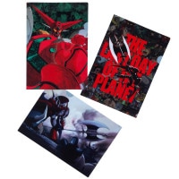 ゲッターロボ/ポストカード 5枚セット キャラクター編｜墓場の画廊