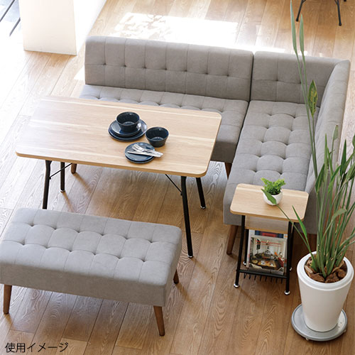 mild(ミルド) ダイニングテーブル110 ナチュラル 【送料込】 | ハンプ