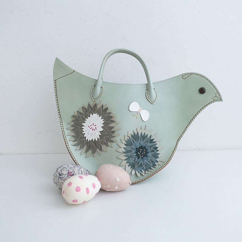 定価7.3万】ミナペルホネン mina perhonen tori bag とりバッグ (ba85