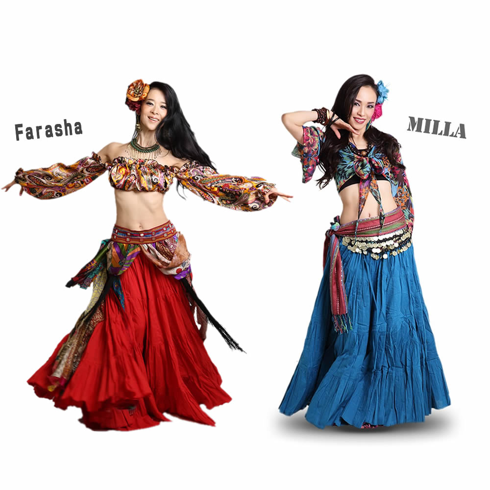 2025ランキング2位】【90cm】25ヤードスカート ジプシースカート