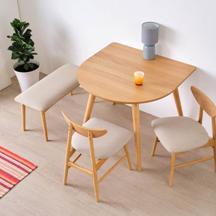 ISSEIKI LUNETTE DINING TABLE 90 (WO-V-NA) | 【公式オンライン