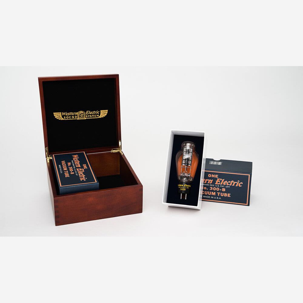 Western Electric - WE300B-MP-BOX（2本・マッチドペア真空管・木