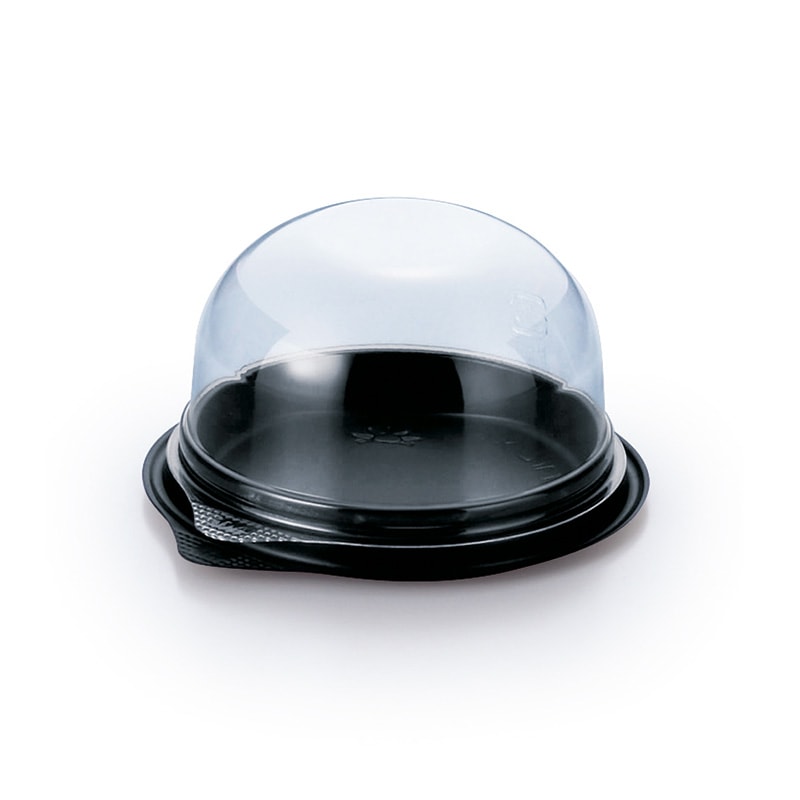 大福パック IKフルムーン83φ本体・蓋セット（100枚入） | フタ付き容器