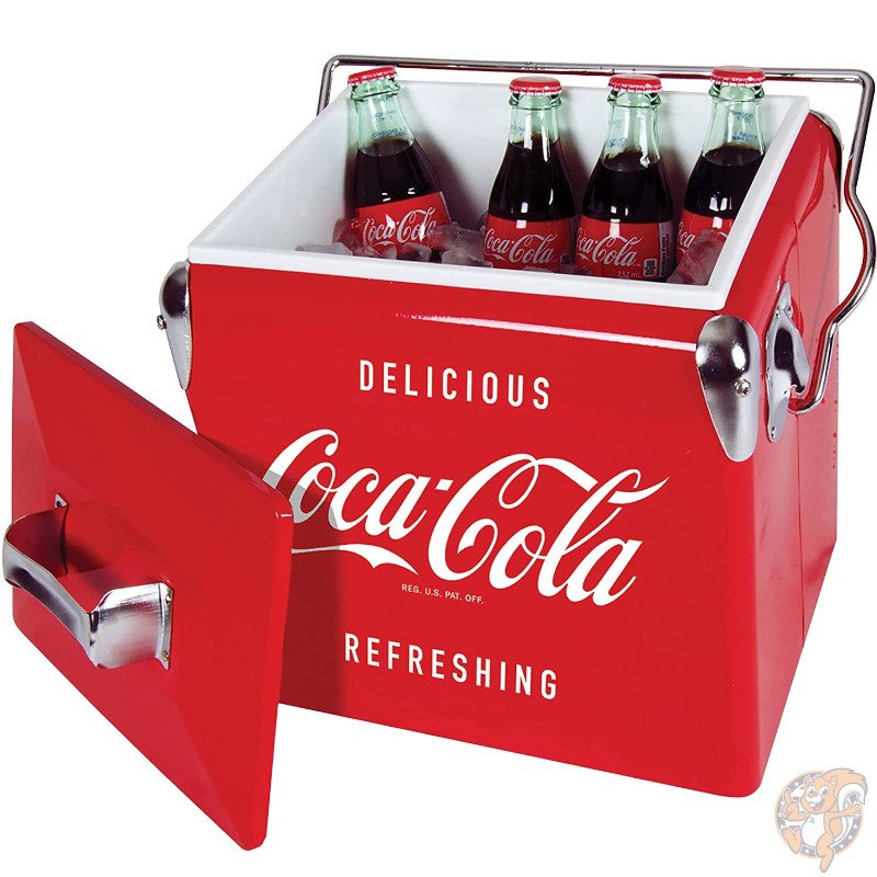 コカコーラ クーラーボックス 栓抜き付き Coca-Cola Retro Ice Chest
