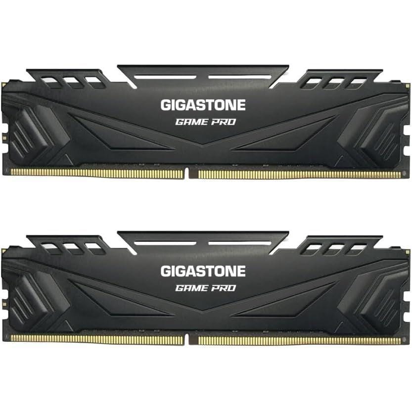 メモリ DDR4】 Gigastone ブラック Game Pro デスクトップPC用メモリ