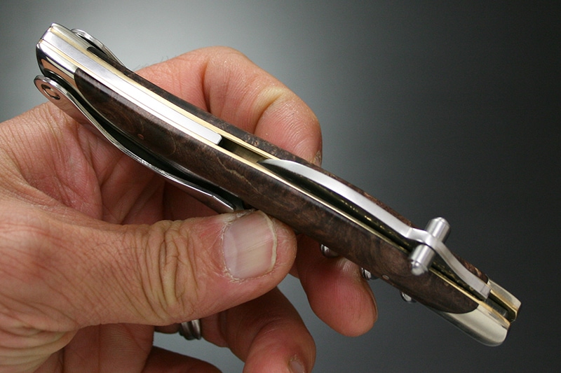 ATHROソムリエナイフ ダマスカスブレード バールウッド (AT-11