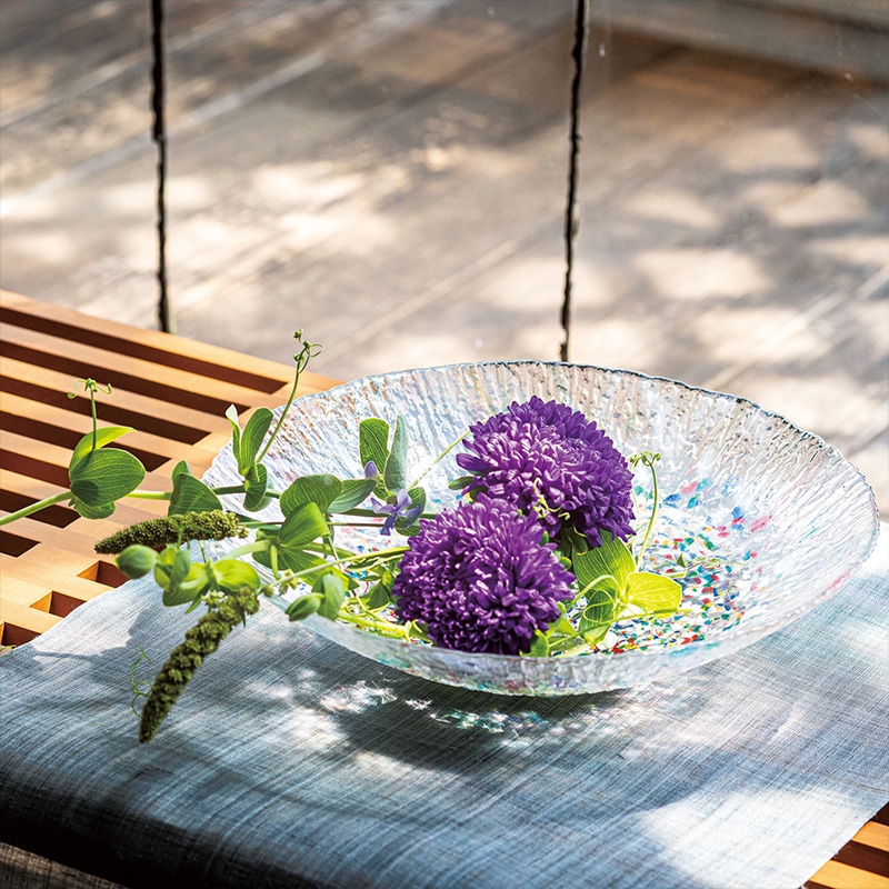 花器 大皿 丸 華道 水盤 花瓶 【公式通販】