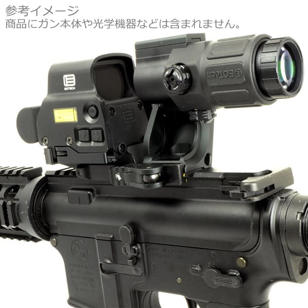 Z&Z UNITYタイプ FTC G33 マグニファイア マウント デザートカラー