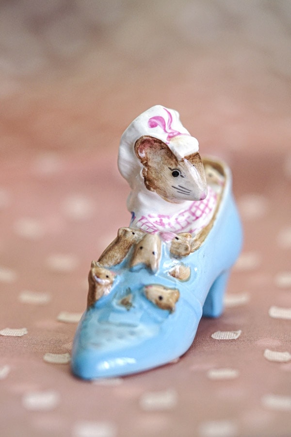 ビアトリクス・ポターのピーターラビットの靴の家に住んでいた