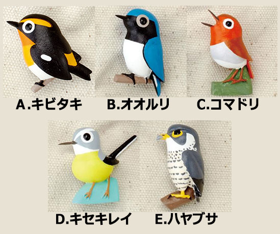 日本野鳥の会 nonoBIRDブローチ（5種類） ｜ 天体望遠鏡・双眼鏡等の