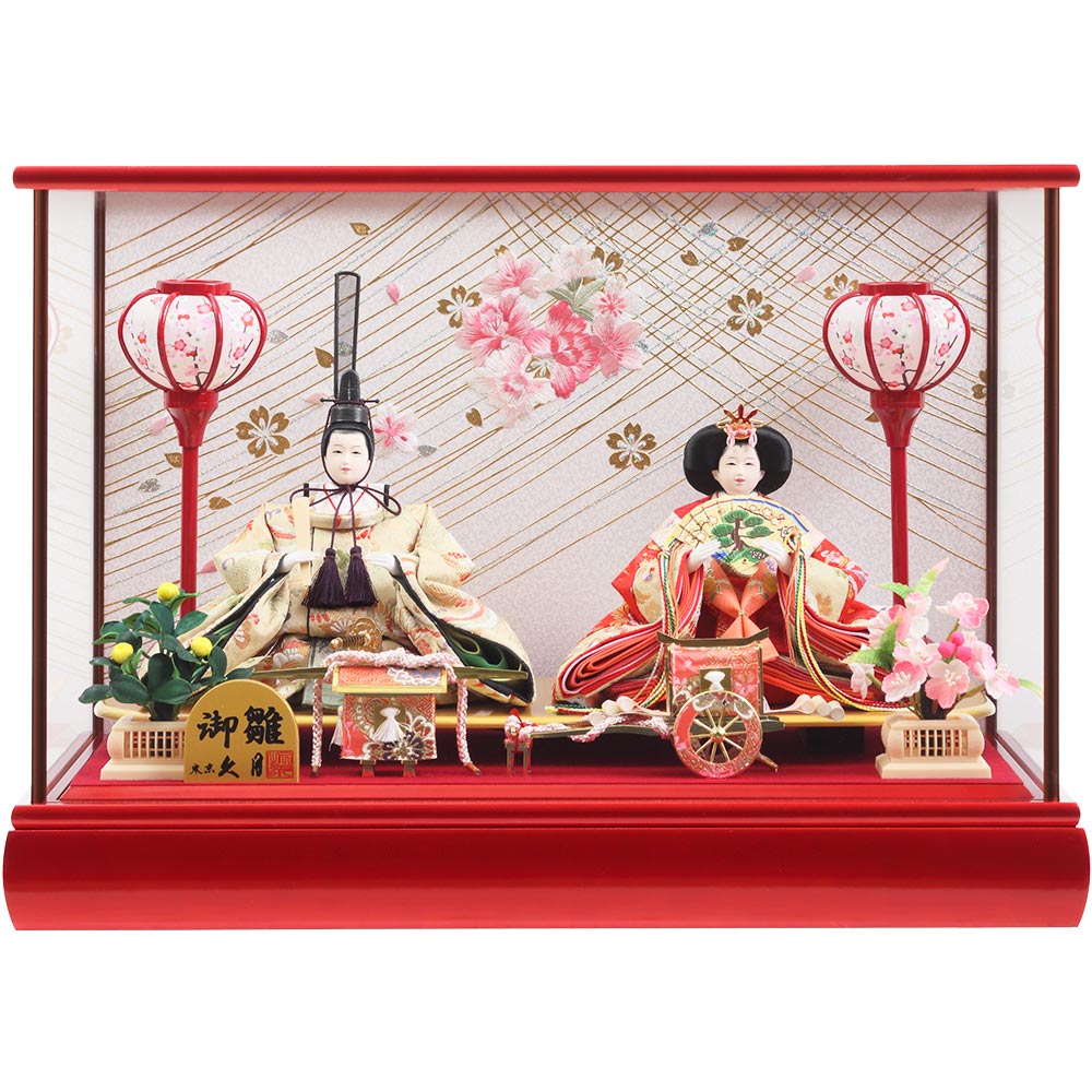 親王ケース飾り アクリルケース 4H-KK42-Z | ケース飾り | 【公式