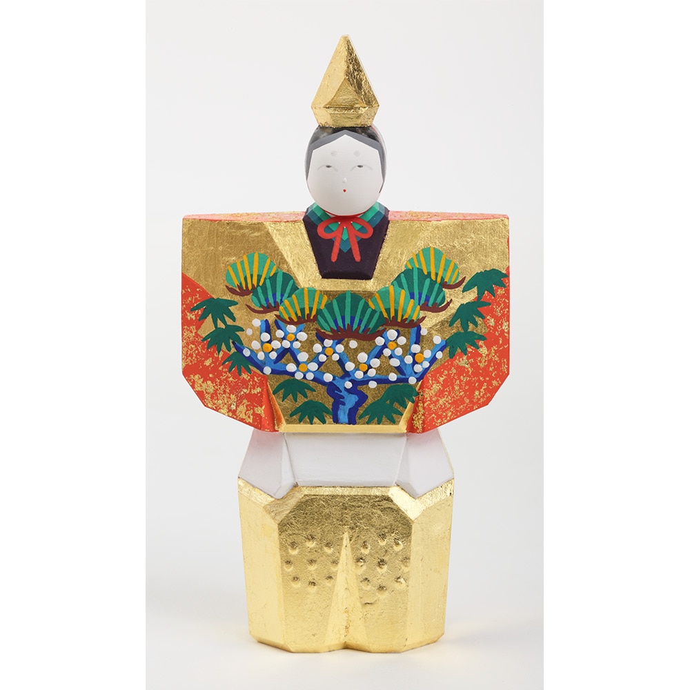 神泉作 奈良一刀彫 4号立雛 3H-I4-Z-US | 一刀彫（雛） | 【公式