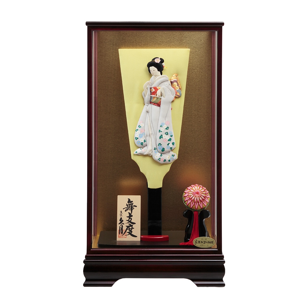 古典羽子板飾り 18号 ケース/板立て選択可能タイプ 73EH-63 | 羽子板