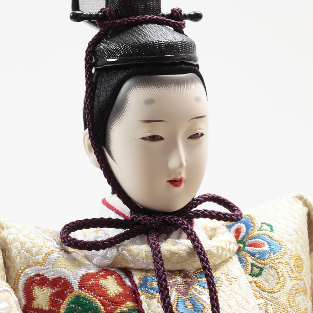 木製三段 親王官女飾り 73HR-G18 | 段飾り | 【公式】 人形の久月