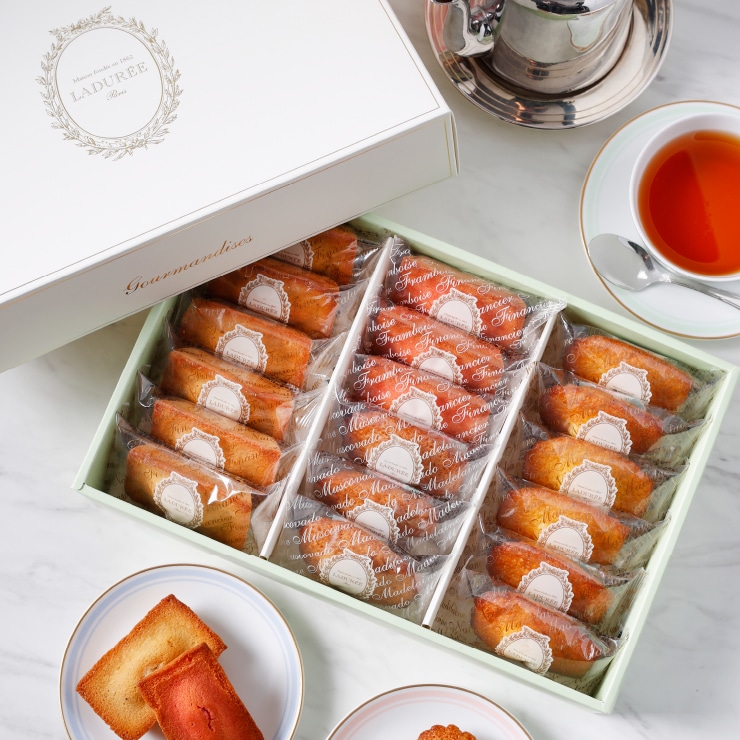 熨斗対応】コフレ・フィナンシェ＆マドレーヌ 18個入り ｜ラデュレ