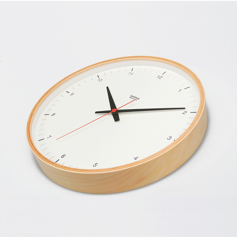 Plywood clock プライウッド クロック - CASA - レムノス オンライン