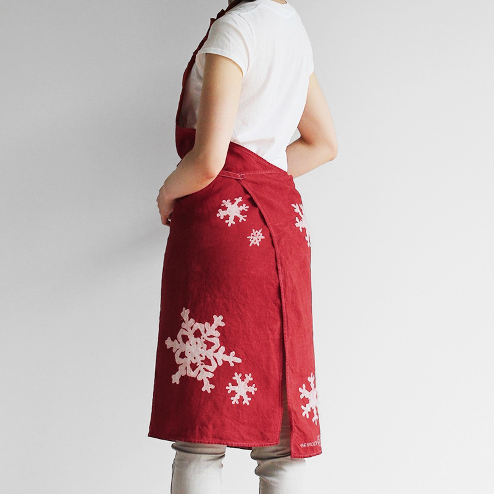 ベルトッツィ フルエプロン _ フィオッキ レッド