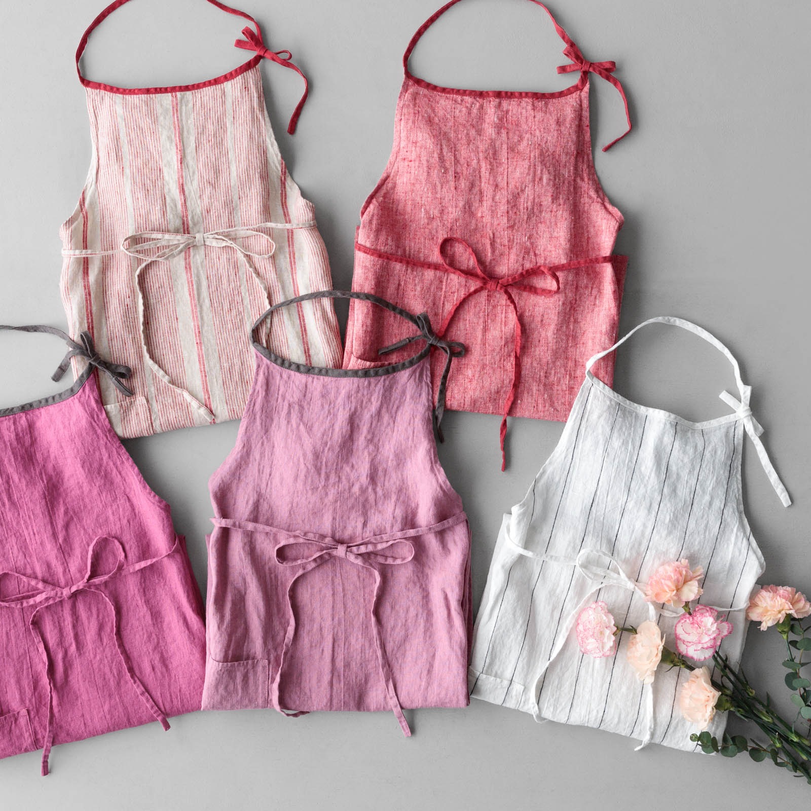 フルエプロン ミラ _ ローズプラリネ