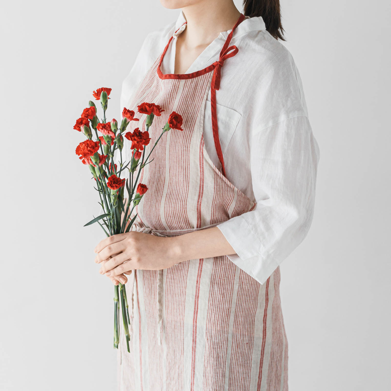 フルエプロン ミラ _ アリアーヌ・レッド