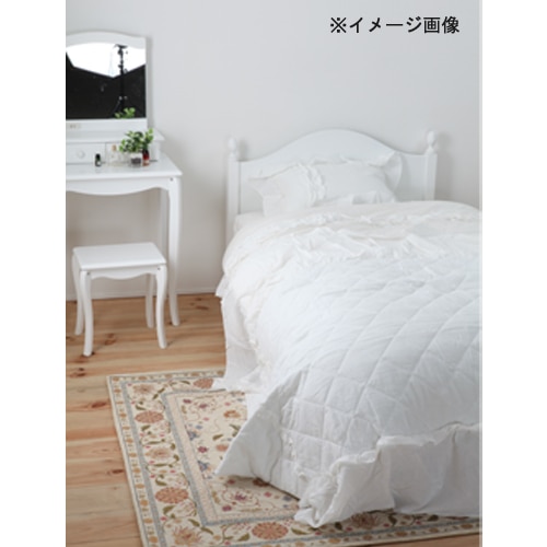 姫系ベッド セミダブル お姫様ベッド プリンセスベッド ホワイト