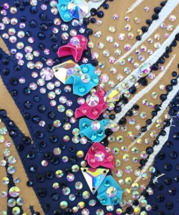 新体操レオタード RGLHBD19591 - フィギュアスケートのコスチューム新