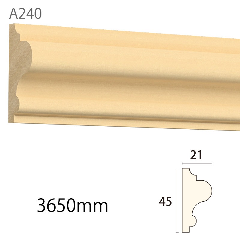 A240AY：サンメント ［45×21］ 3650mm （アユース） │ みはしプロ