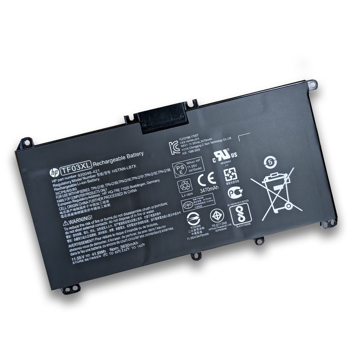 HP Pavilion 15-cc000 15-cc100 Pavilion x360 14-cd0000 メーカー純正