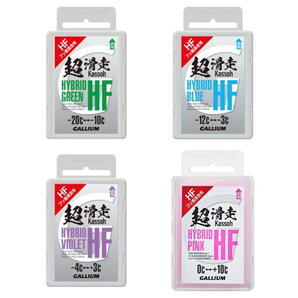 GALLIUM ガリウム HYBRID HF Series 超滑走ワックス 50g トップ