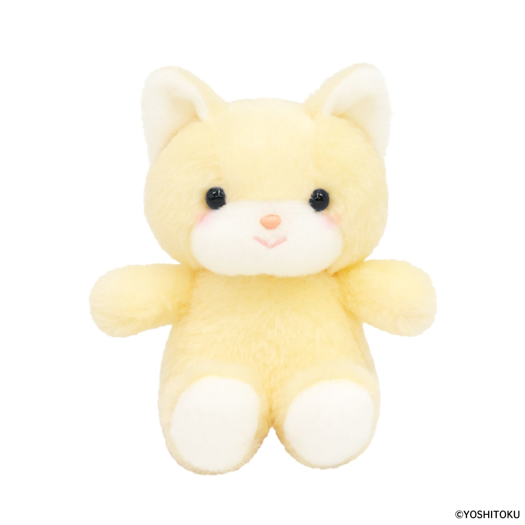レトロぬいぐるみこれくしょんmini クリーミーねこ（イエロー） | 特集