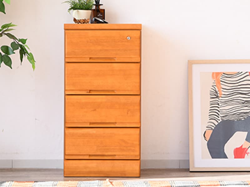 ミニチェスト サイドチェスト たんす 4段 完成品 日本製 卓上 デスク上