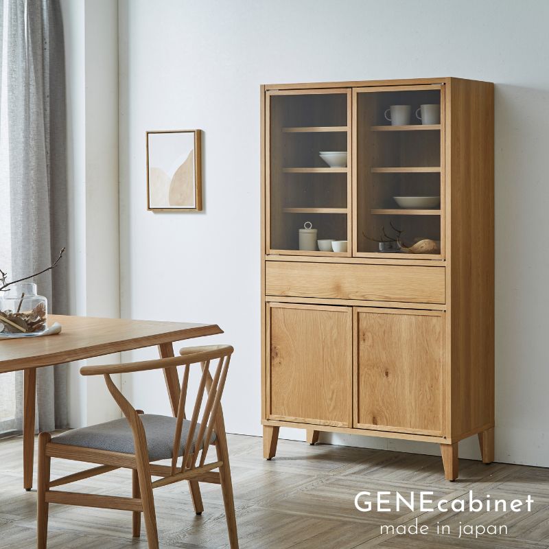 GENE】キャビネット【ガラス戸】 | 店舗,株式会社河口家具製作所