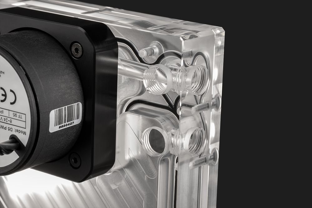 EK WaterBlocks EK-Quantum Kinetic3 FLT 120 D5 PWM D-RGB - Plexi