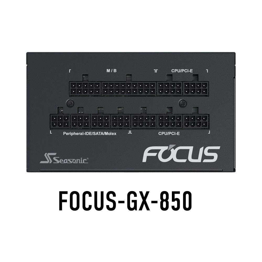 Seasonic 80PLUS GOLD認証取得 ATX電源 FOCUS GX S 850W（FOCUS-GX