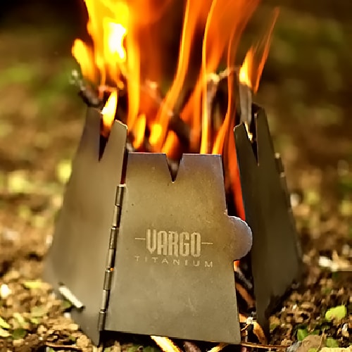 VARGO(バーゴ) チタニウムヘキサゴンウッドストーブ【メール便発送可能