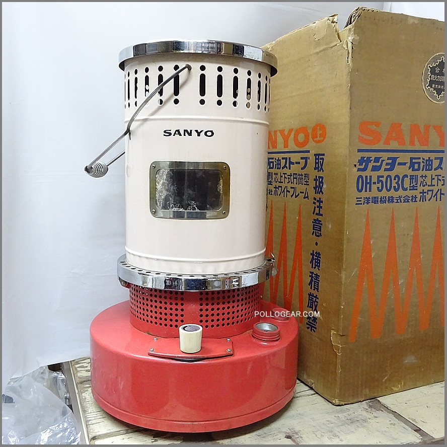 希少レア美品ビンテージ SANYO ストーブ 赤箱付き Yahoo!オークション - 「レトロ 三洋電機」石油ストーブ (ストーブ) の