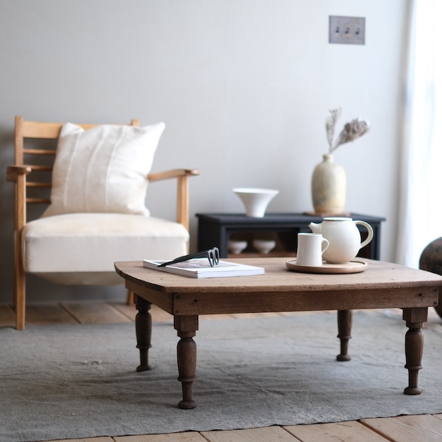 折り畳みテーブル ろくろ｜古家具,机・テーブル｜古家具・アンティーク