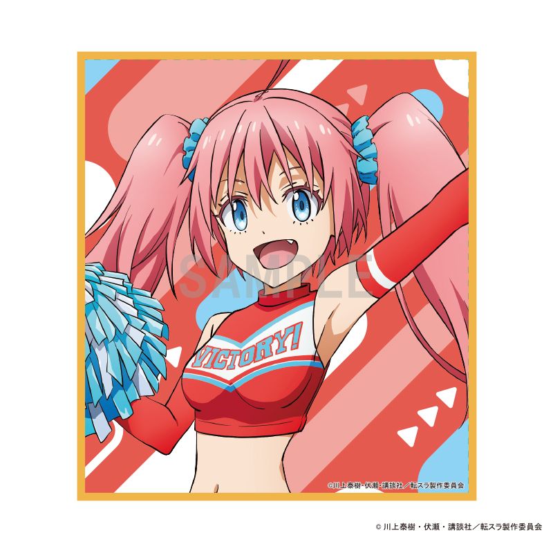 転生したらスライムだった件 ミニ色紙 ミリム 応援団ver