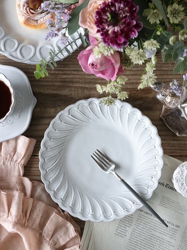 VIRGINIA CASA ITALICAデザートプレートNEW23cm ～サラーグレース～