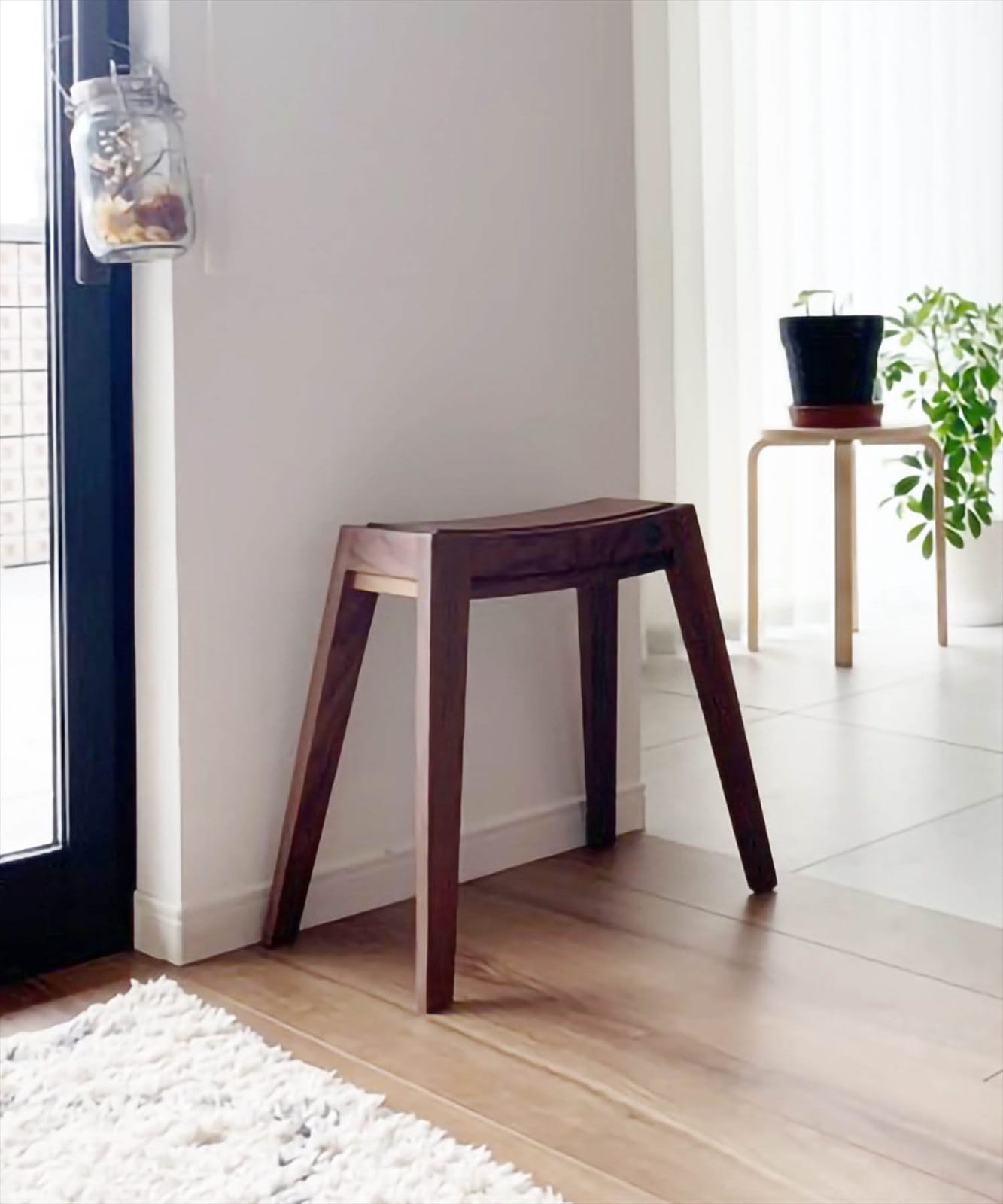 b2c スタッキングスツール（ウォールナット） #SALE | 家具・家電