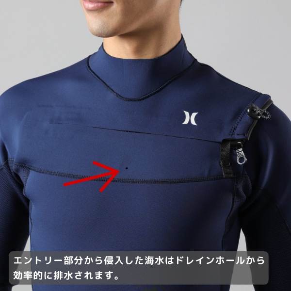ウェットカバープレゼント中 HURLEY ハーレー ADVANTAGE PLUS 3/2MM