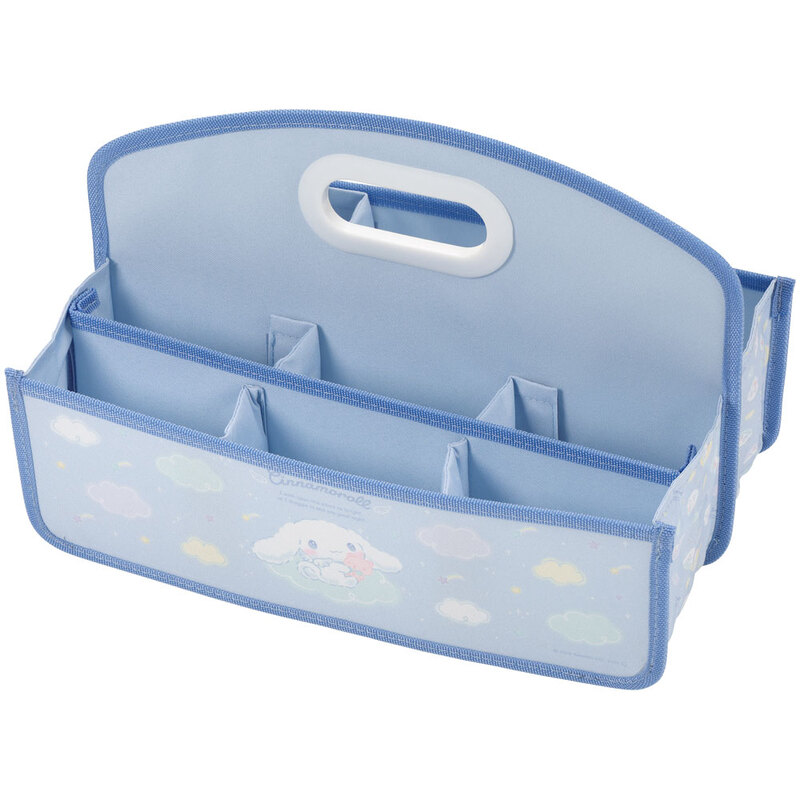 どこでも 収納 ボックス 持ち運び お片付け 仕切り 便利 持ち手付き