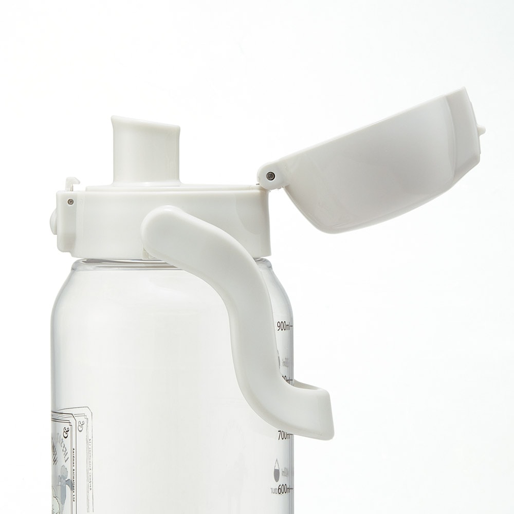 ドリンク マーカー ボトル 1L タイムマーカー 付き 目盛り 水筒